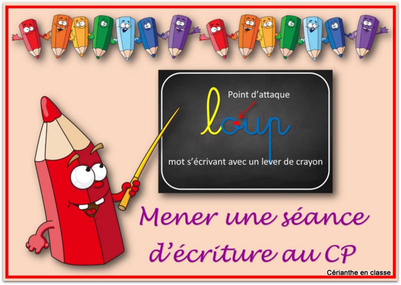 mener une séance d'écriture 7