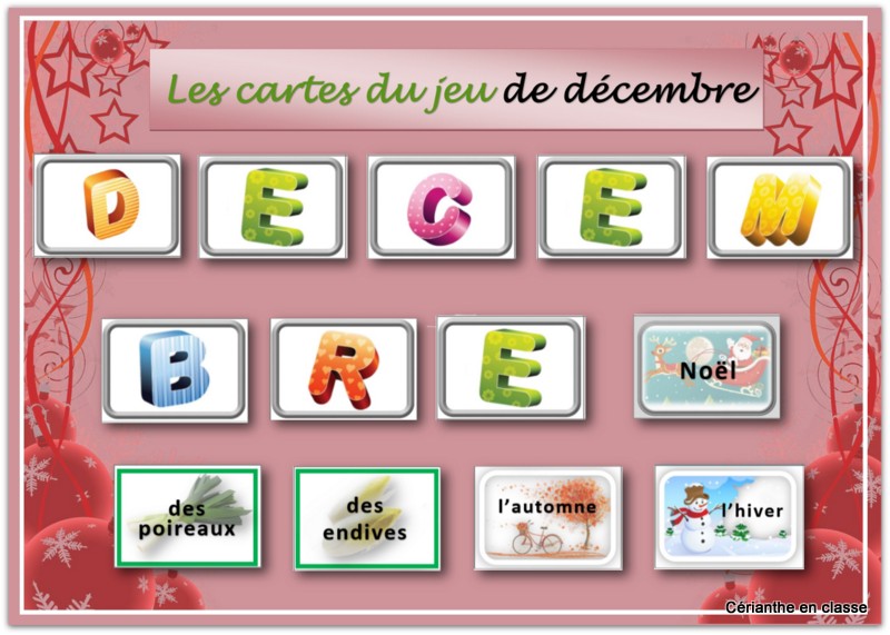 jeu de décembre présentation 3