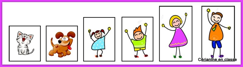 personnages jeu de la maison