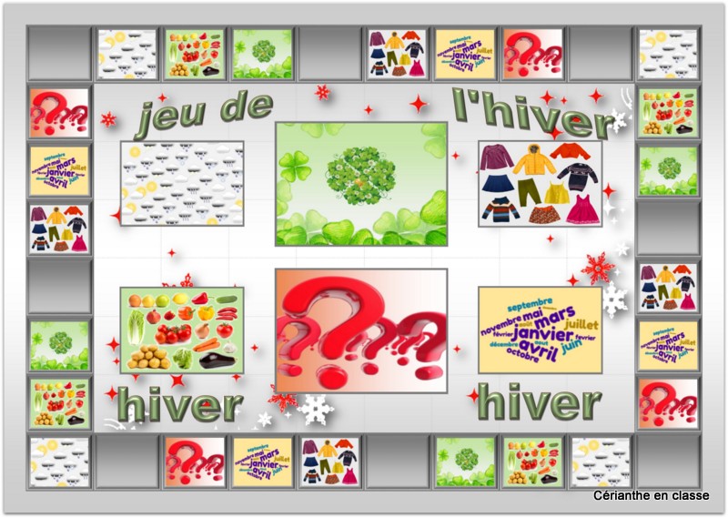 piste jeu de l'hiver