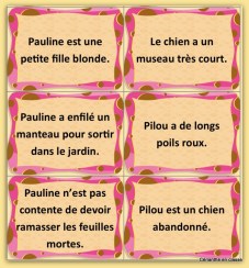 jeu de lecture Pauline et Pilou 3